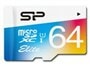 کارت حافظه سیلیکون پاور Color Elite microSDXC UHS-I U1 C10 64Gb